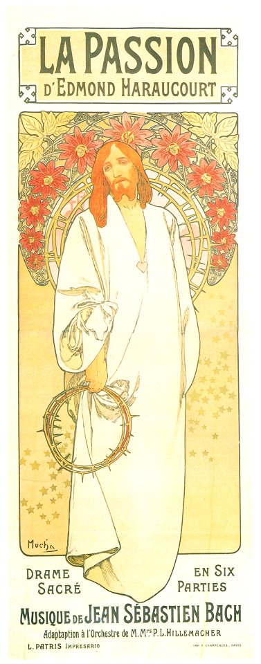 Alphonse Mucha – LA PASSION [from Alphonse Mucha: The Ivan Lendl collection]