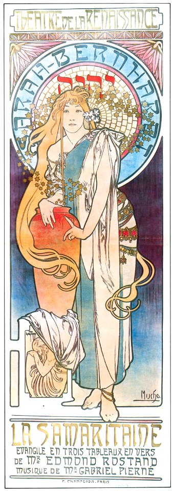 Alphonse Mucha – LA SAMARITAINE [from Alphonse Mucha: The Ivan Lendl ...