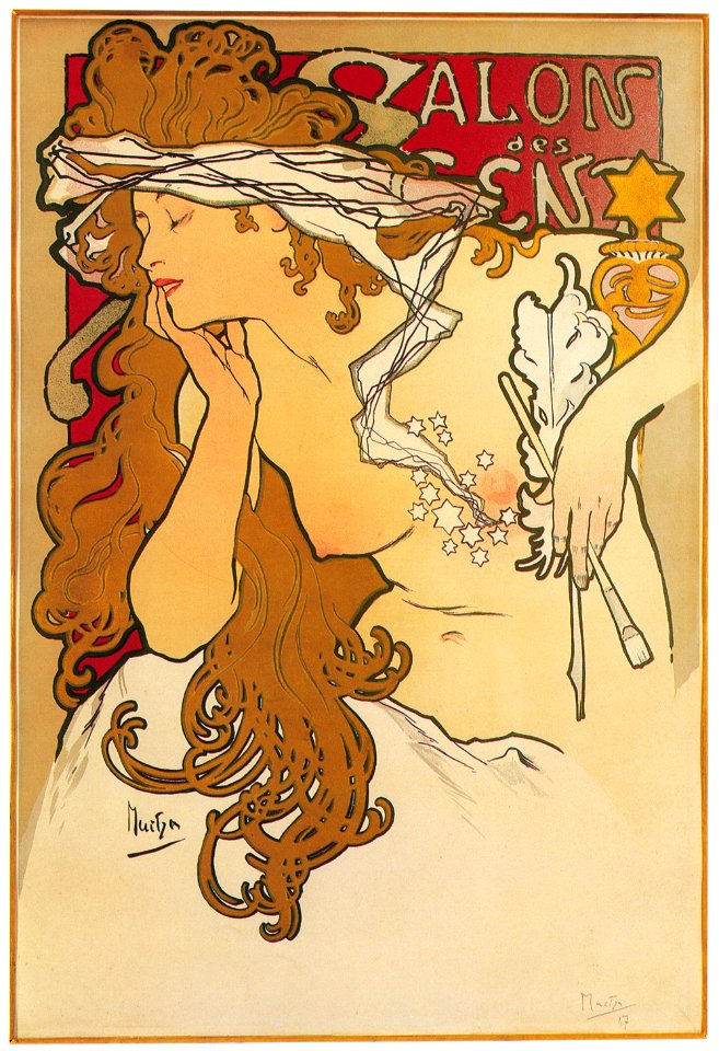 Alphonse Mucha – SALON DES CENT [from Alphonse Mucha: The Ivan Lendl collection]