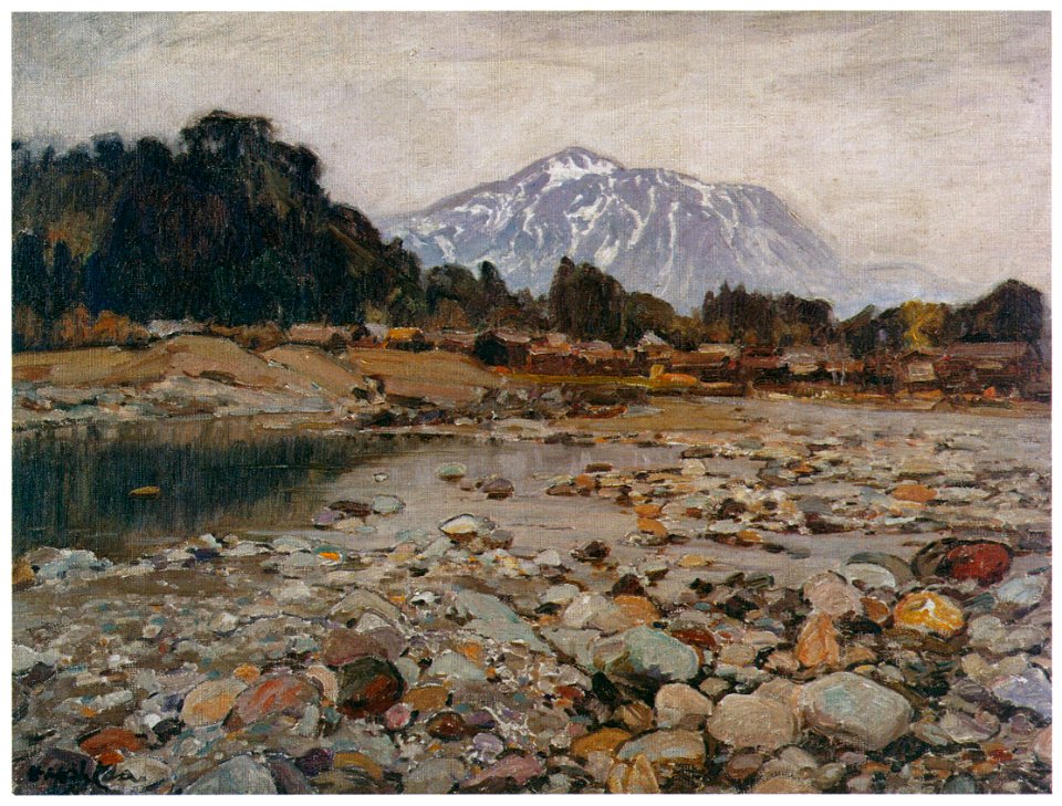 Yoshida Hiroshi – Itoigawa [from Fukuoka Art Museum]