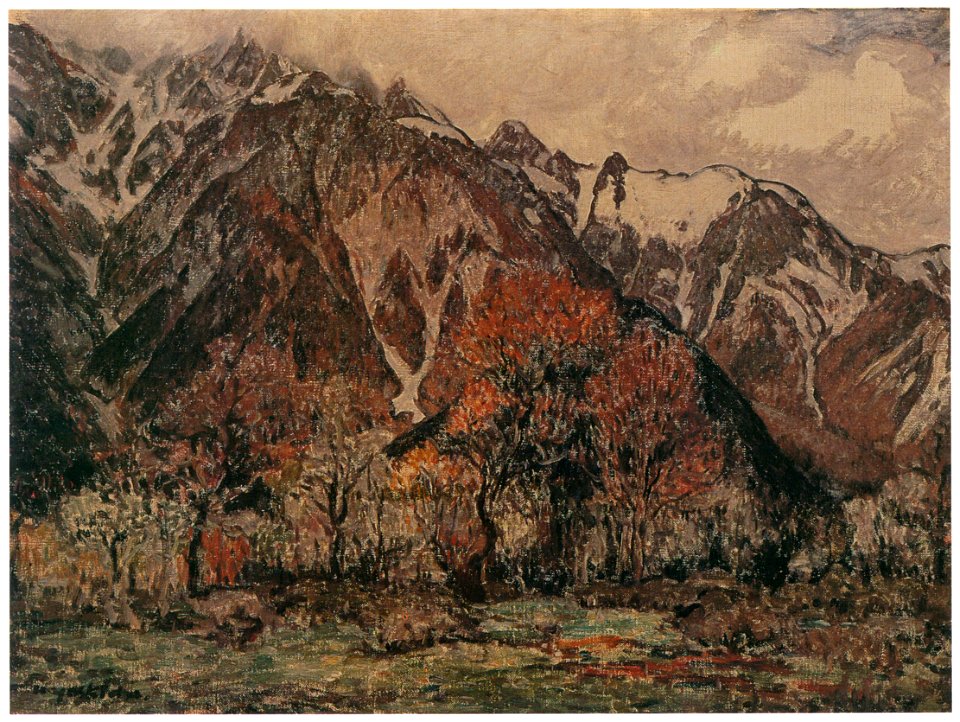 Yoshida Hiroshi – Kamikouchi [from Fukuoka Art Museum]