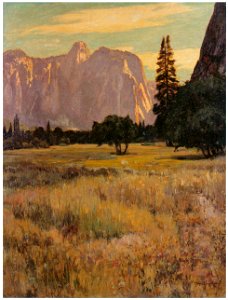 Yoshida Hiroshi – Yosemite National Park [from Fukuoka Art Museum]. Free illustration for personal and commercial use.