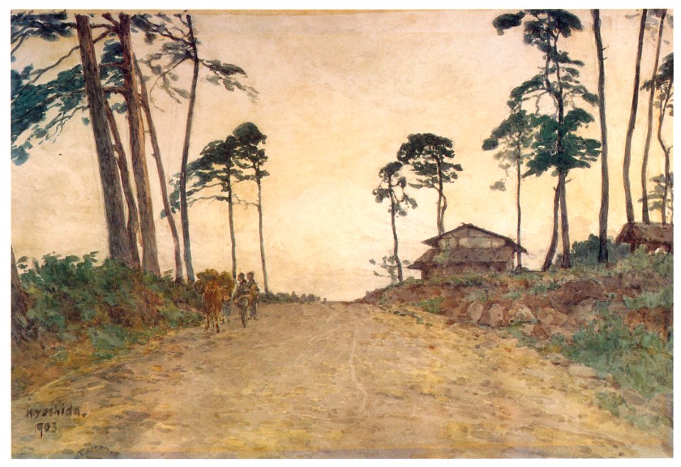 Yoshida Hiroshi – Highway [from Fukuoka Art Museum]