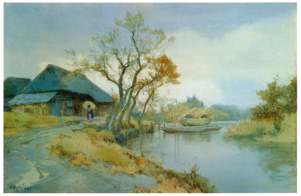 Yoshida Hiroshi – Nippori [from Fukuoka Art Museum]