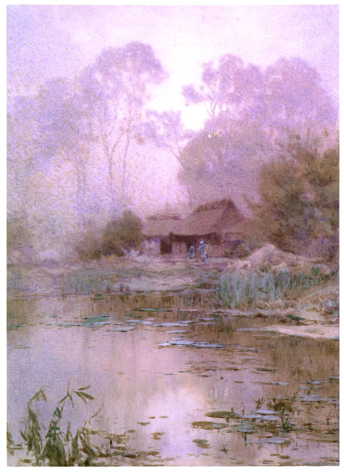 Yoshida Hiroshi – Morning Mist [from Fukuoka Art Museum]. Free illustration for personal and commercial use.