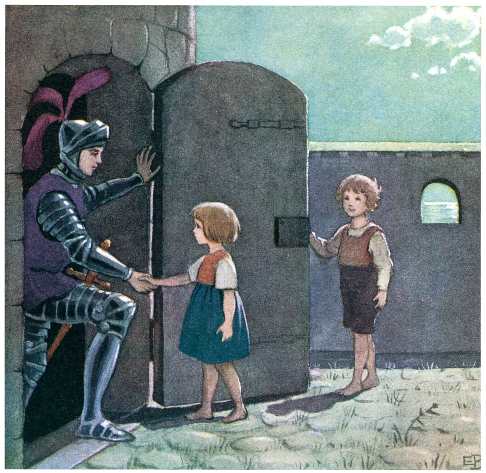 Elsa Beskow – Plate 8 [from The Land of Long Ago]