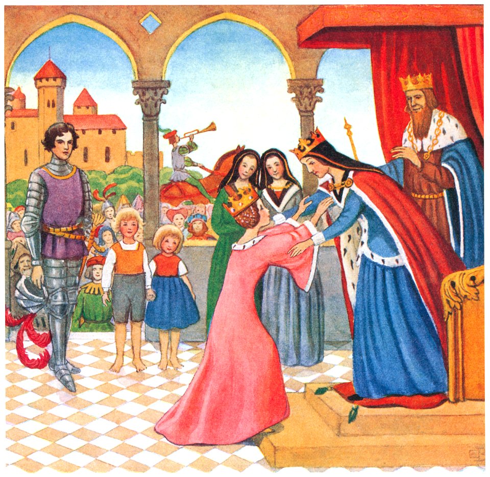 Elsa Beskow – Plate 10 [from The Land of Long Ago]