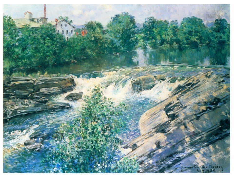 Howard Chandler Christy – Old Mill [from The Great American Illustrators]