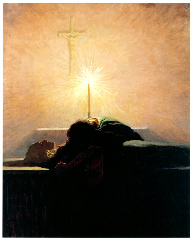 N. C. Wyeth – In the Tower of London [from The Great American Illustrators]