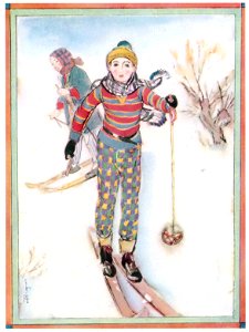 Sudō Shigeru – Skiing [from Sudō Shigeru Lyric Art Book]
