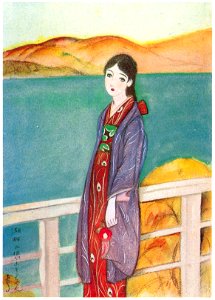 Sudō Shigeru – Red Camellia [from Sudō Shigeru Lyric Art Book]
