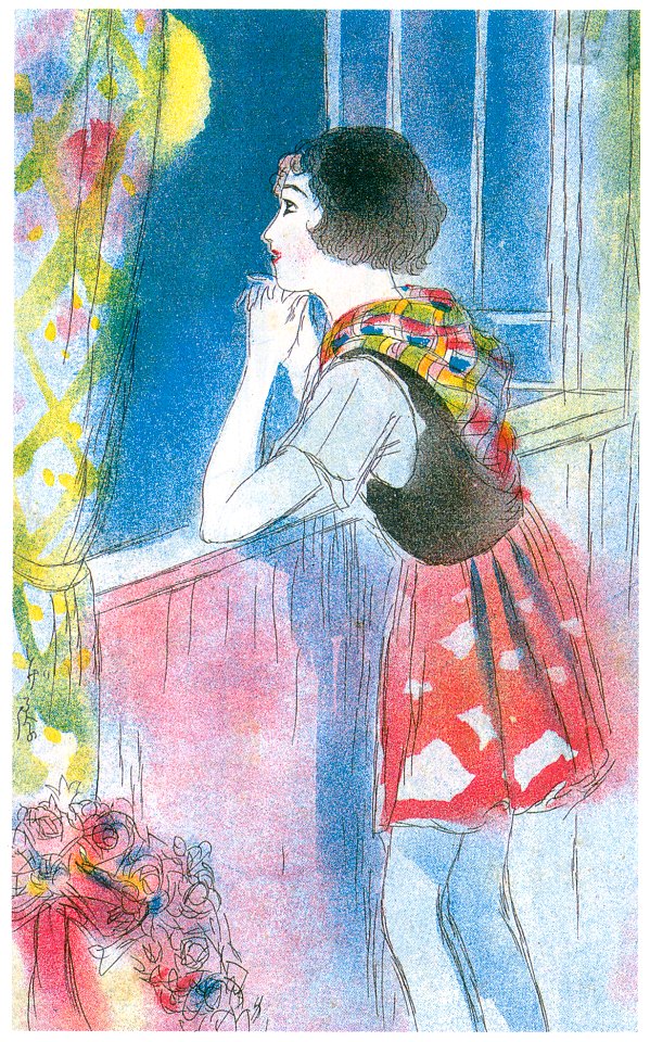 Sudō Shigeru – Full Moon [from Sudō Shigeru Lyric Art Book]