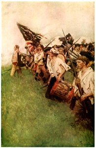Howard Pyle – The Nation Makers [from HOWARD PYLE]. Free illustration for personal and commercial use.