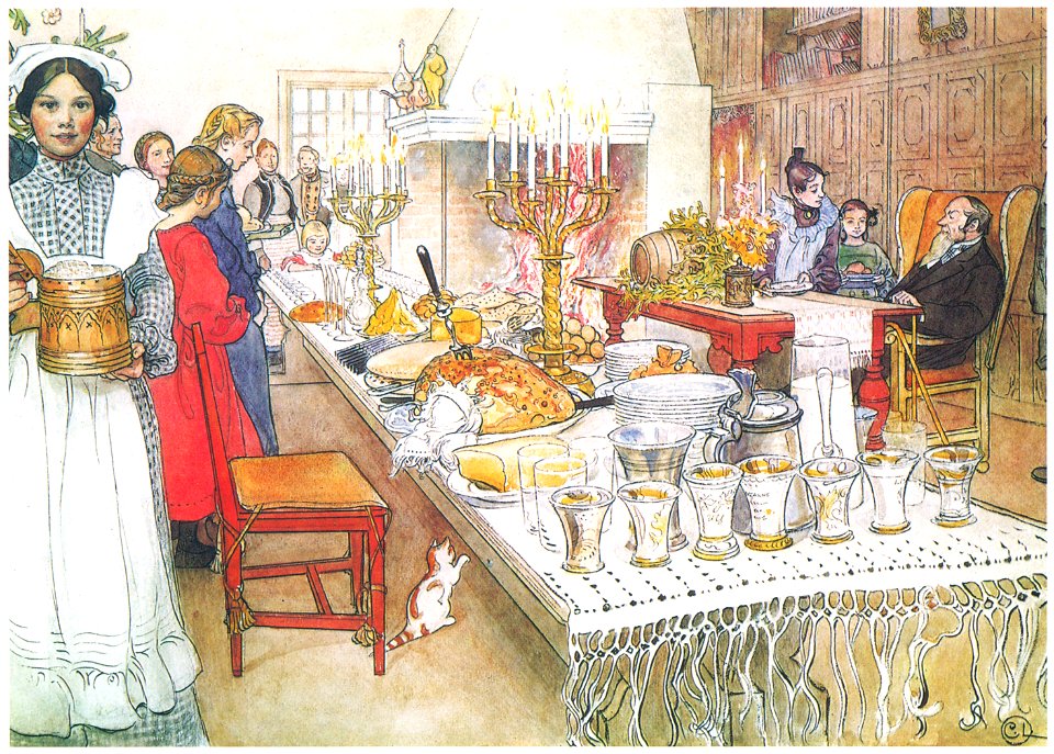 Carl Larsson – Plate 14 [from A Farm: Paintings from a Bygone Age]