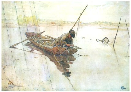 Carl Larsson – Plate 5 [from A Farm: Paintings from a Bygone Age]