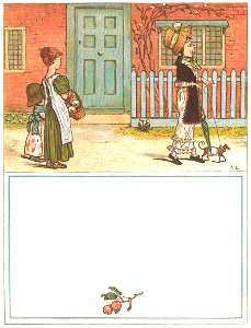 Kate Greenaway – Yes, that’s the girl that struts about, She’s very proud—so very proud! [from Under the Window]