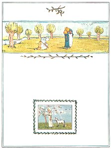Kate Greenaway – Little wind, blow on the hill-top, Little wind, blow down the plain [from Under the Window]