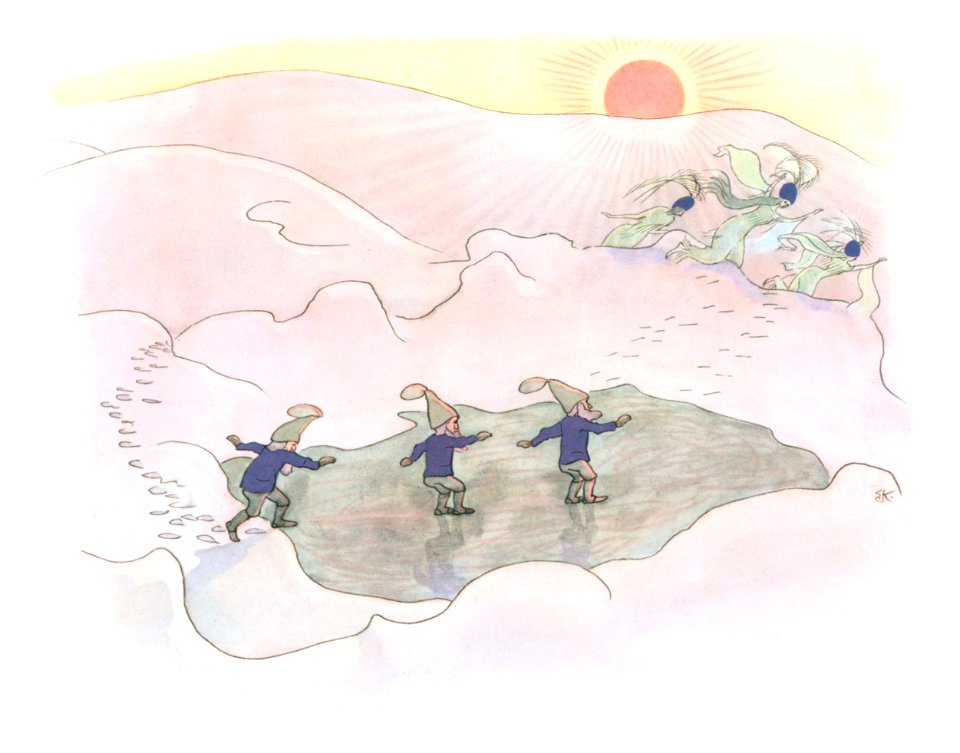 Ernst Kreidolf – Surprise [from Winter’s Tale]