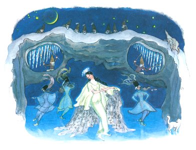 Ernst Kreidolf – Ice Dance [from Winter’s Tale]