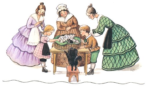 Elsa Beskow – Plate 2 [from Peter and Lotta’s Adventure]