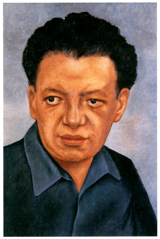 Frida Kahlo – Portrait of Diego Rivera [from Women Surrealists in Mexico]