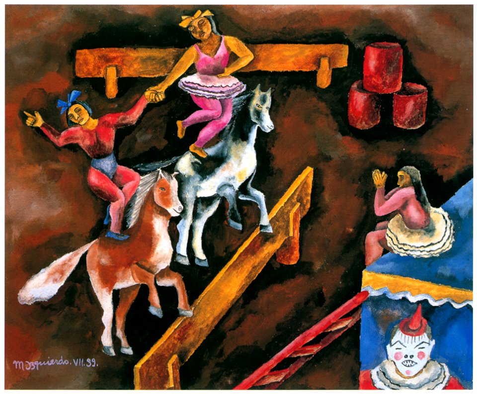 María Izquierdo – The Horsewomen [from Women Surrealists in Mexico]