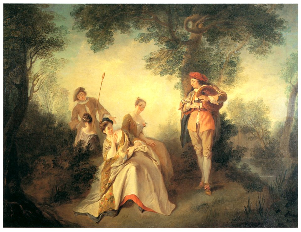 Nicolas Lancret – Que le coeur d’un amant est sujet à changer [from Three Masters of French Rocco]