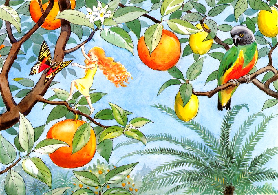 Elsa Beskow – Plate 11 [from The Sun Egg]