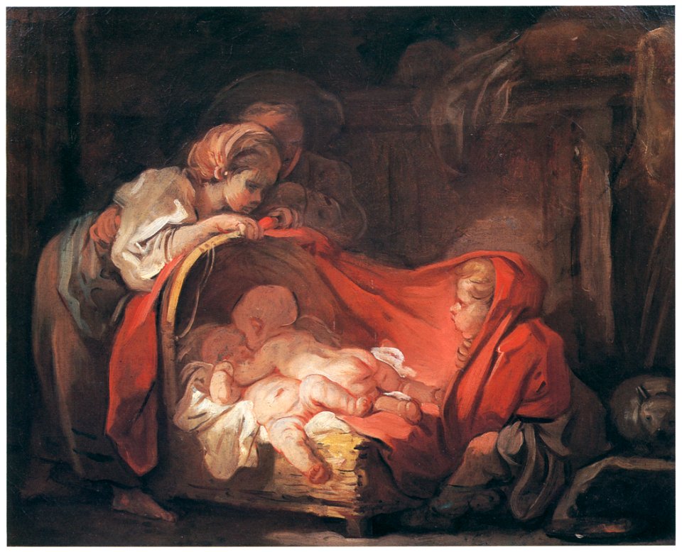 Jean-Honoré Fragonard – Les jumeaux [from Three Masters of French Rocco]