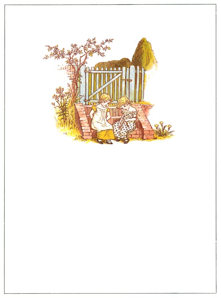 Kate Greenaway – CHILD’S SONG [from Marigold Garden]