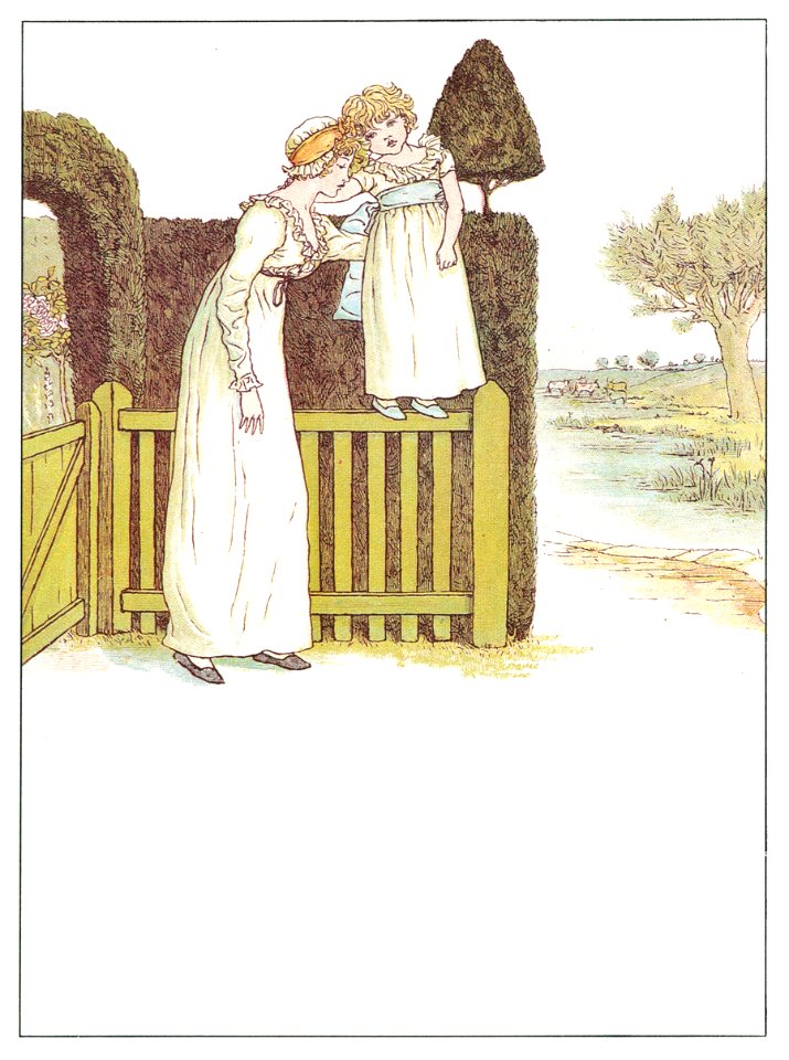 Kate Greenaway – MY LITTLE GIRLIE [from Marigold Garden]