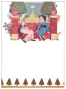 Kate Greenaway – WISHES [from Marigold Garden]. Free illustration for personal and commercial use.