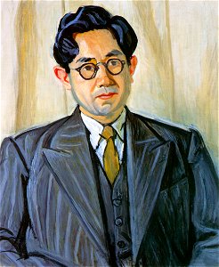 Yasui Sōtarō – Portrait of Ōhara [from Sōtarō Yasui: the 100th anniversary of his birth]. Free illustration for personal and commercial use.