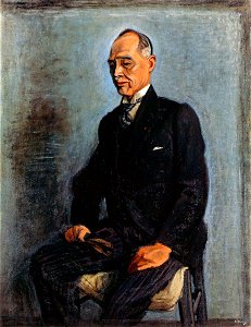 Yasui Sōtarō – Portrait of Kuniyuki Tokugawa [from Sōtarō Yasui: the 100th anniversary of his birth]