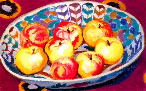 Yasui Sōtarō – Apples [from Sōtarō Yasui: the 100th anniversary of his birth]