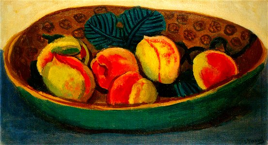 Yasui Sōtarō – Peaches [from Sōtarō Yasui: the 100th anniversary of his birth]