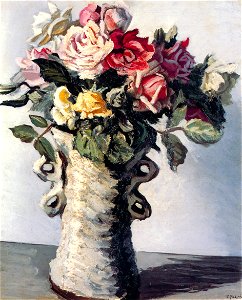 Yasui Sōtarō – Roses [from Sōtarō Yasui: the 100th anniversary of his birth]