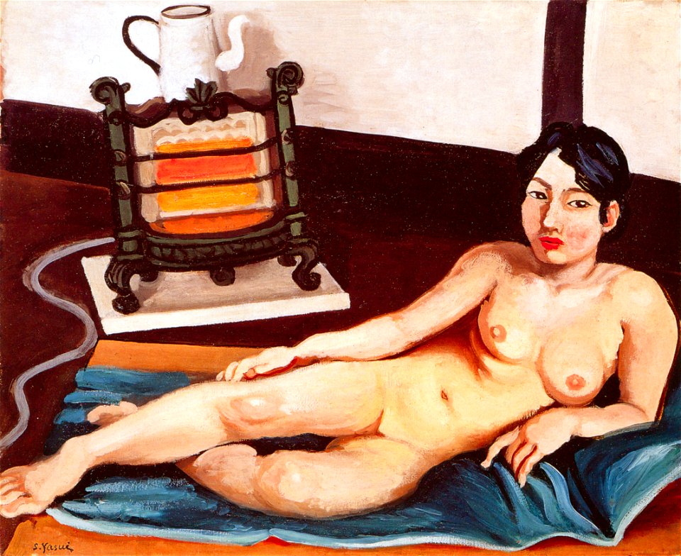 Yasui Sōtarō – Nude [from Sōtarō Yasui: the 100th anniversary of his birth]