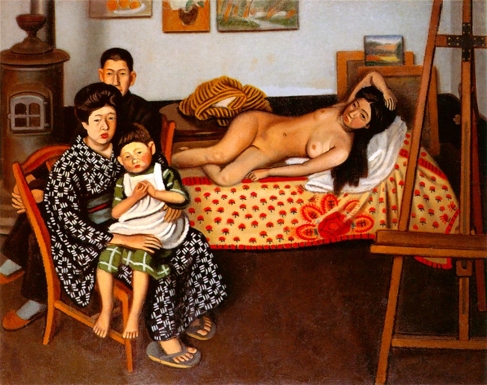 Yasui Sōtarō – The Art Studio [from Sōtarō Yasui: the 100th anniversary of his birth]