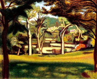 Yasui Sōtarō – Garden [from Sōtarō Yasui: the 100th anniversary of his birth]
