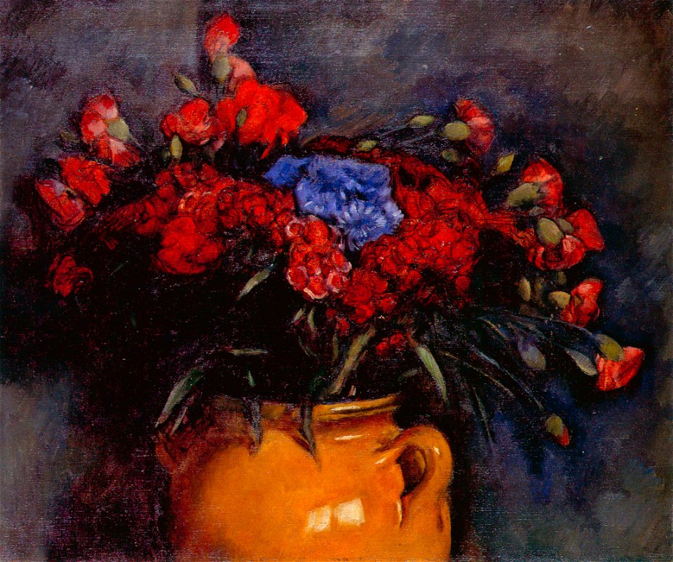 Yasui Sōtarō – Carnation [from Sōtarō Yasui: the 100th anniversary of his birth]