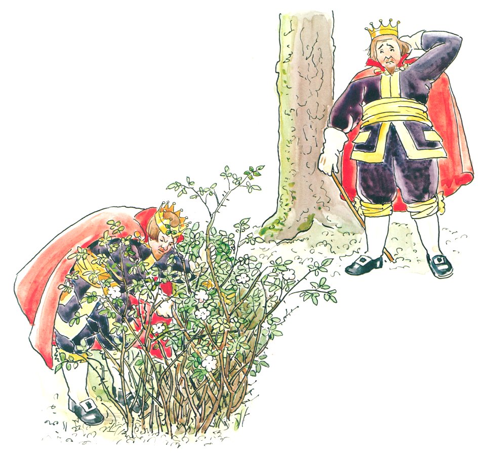 Elsa Beskow – Plate 6 [from Princess Sylvie]