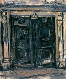 Yuzo Saeki – Door [from Marie Laurencin and her Era: Artists attracted to Paris]
