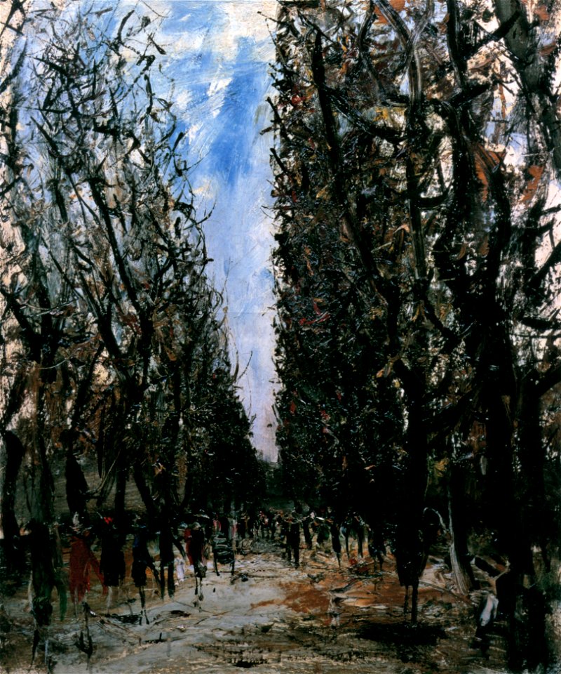 Yuzo Saeki – Luxembourg Park [from Marie Laurencin and her Era: Artists attracted to Paris]