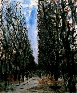 Yuzo Saeki – Luxembourg Park [from Marie Laurencin and her Era: Artists attracted to Paris]
