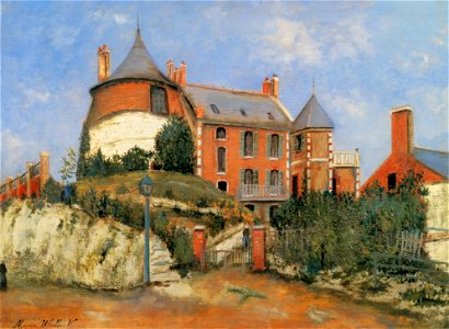 Maurice Utrillo – The Stone Mill at Onival (Somme) [from Marie Laurencin and her Era: Artists attracted to Paris]
