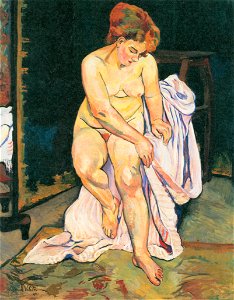 Suzanne Valadon – Sitting Nude [from Marie Laurencin and her Era: Artists attracted to Paris]