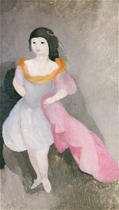 Marie Laurencin – Fanciful Portrait of Countess Étienne de Beaumont [from Marie Laurencin and her Era: Artists attracted to Paris]