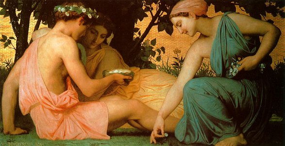 William Adolphe Bouguereau – Spring [from Bouguereau]