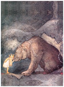 John Bauer – Bella’s Glorious Adventure 1 [from Swedish Folk Tales]. Free illustration for personal and commercial use.